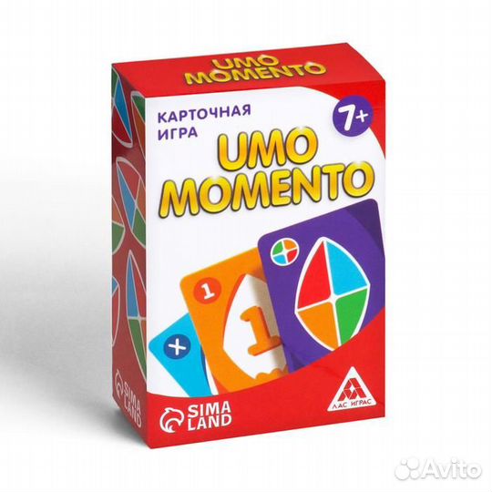 Настольная игра «UNOmomento», 70 карт