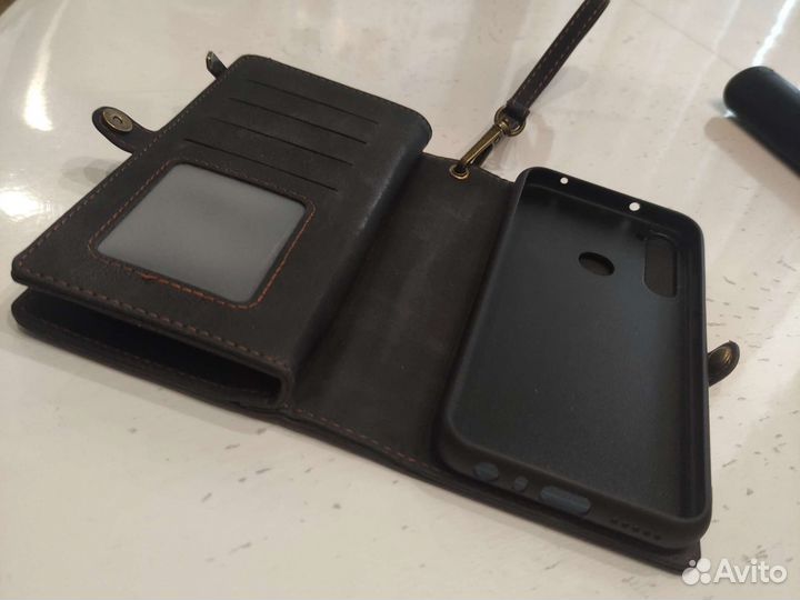 Чехол-книжка с кошельком на Redmi Note 8t