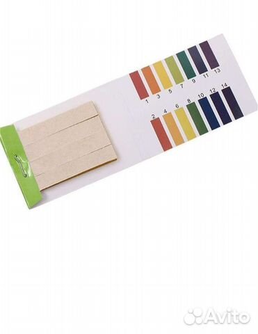 Тест-полоски из лакмусовой бумаги