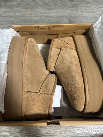 Угги Classic Ultra Mini Platform Chestnut