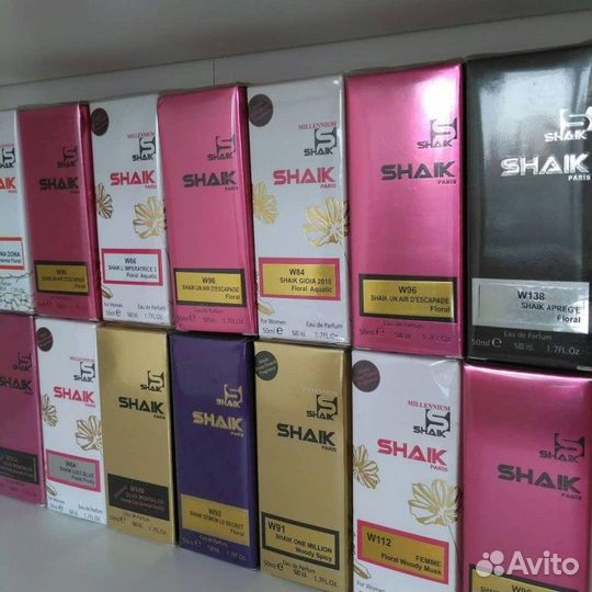 Духи shaik в ассортименте 20,25,50 мл