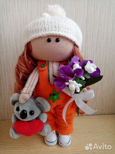 Интерьерная кукла ручной работы
