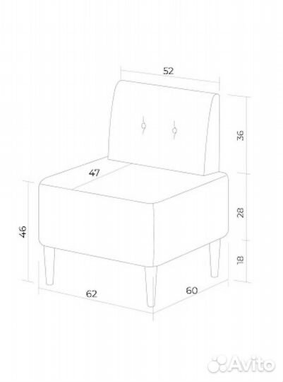Кресло / Мебель для кухни