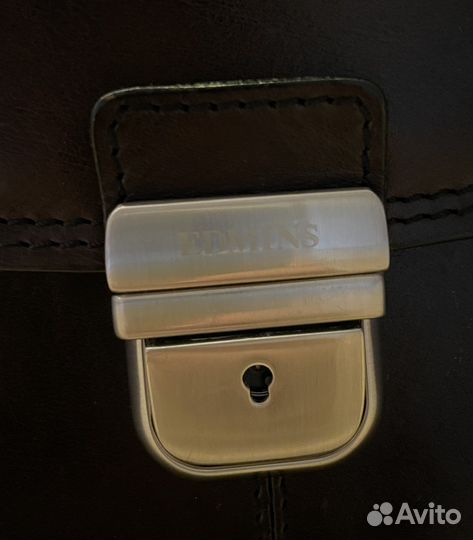 Мужской портфель из натуральной кожи