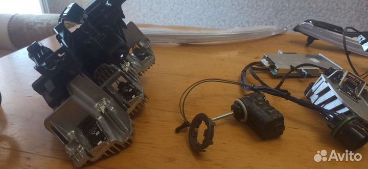 Правая фара kia rio 4 led