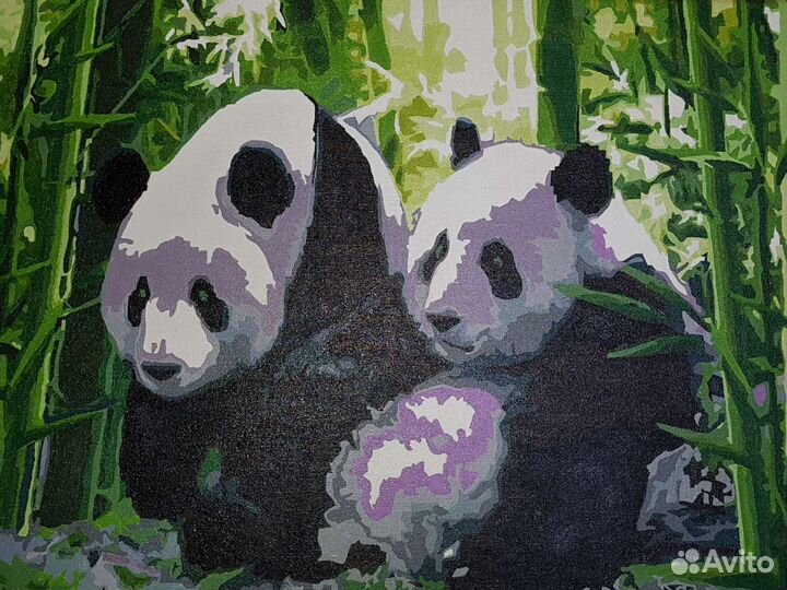 Картина холст акрил