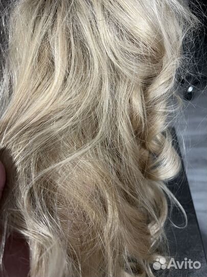 Парик на сетке из натуральный волос новый