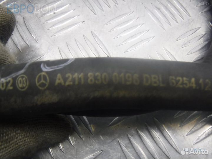 Патрубок mercedes W211 ом648