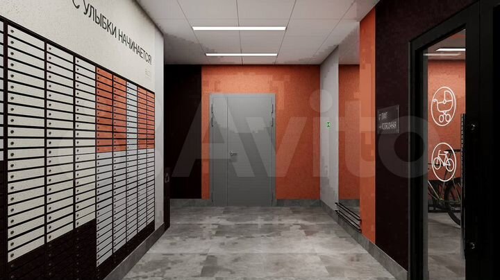 2-к. квартира, 48,6 м², 10/19 эт.