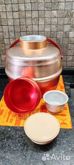 Термос СССР алюминиевый 4л