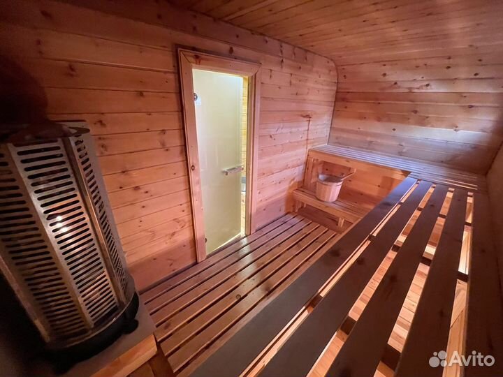 Русская баня на дровах с Купелью