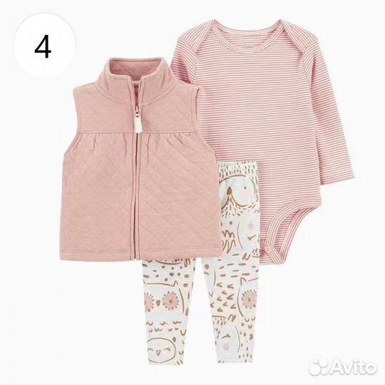 Детская одежда комплекты для девочек от Carters