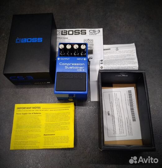 Гитарная педаль Boss CS-3 Compression Sustainer