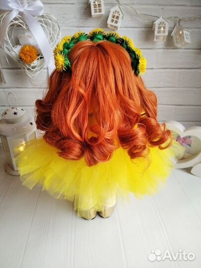 Текстильная интерьерная кукла