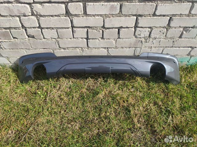 Накладка на задний бампер BMW X3 G01