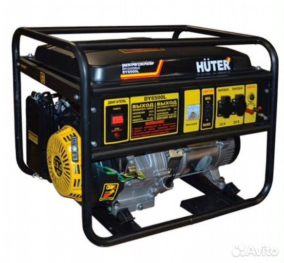 Аренда Бензинового генератора Huter DY6500L