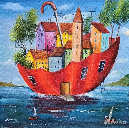 Картина маслом на холсте