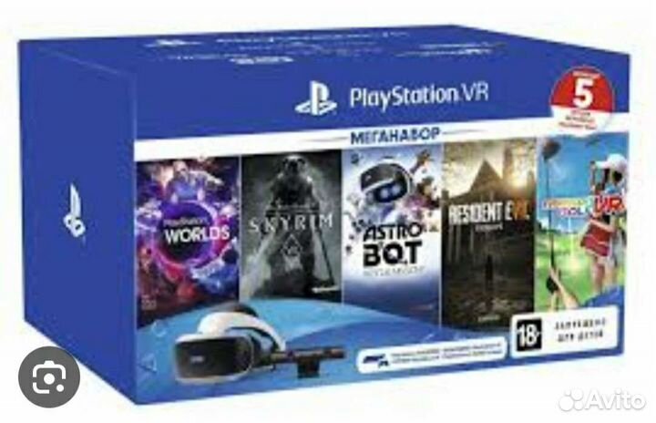 Шлем sony ps4 vr