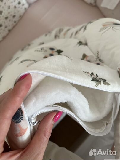 Бортики в кроватку, кокон для новорожденных