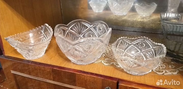 Хрустальная посуда СССР