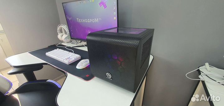 Современный компьютер i3-10100F/M2 Nvme/16Гб/8Гб