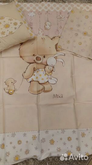 Постельное белье в детскую кроватку