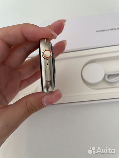 Часы apple watch 8 45 mm silver