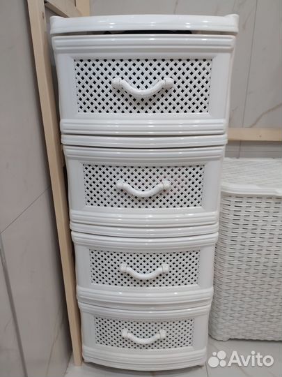 Тумба бельевая пластиковая