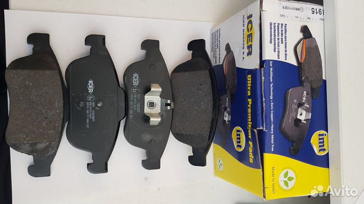 Колодки тормозные Duster, Megane, Fluence