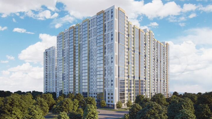 2-к. квартира, 47,6 м², 10/24 эт.