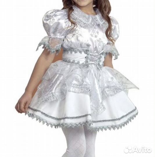 Карнавальный костюм снежинка 104