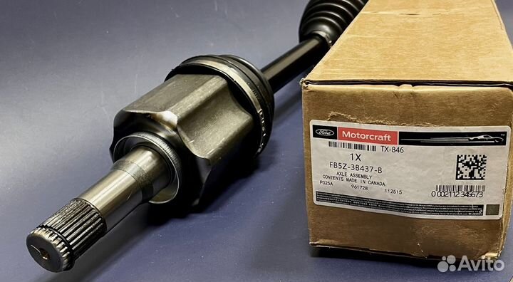 Полуось передняя левая Ford Explorer 5 BB5Z3B437J