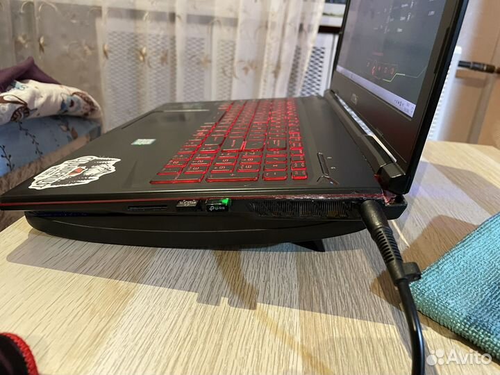 Игровой ноутбук msi gl 63