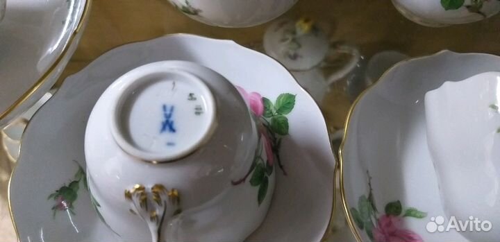 Сервизы,декоративн.тарелки,статуэтки,Meissen