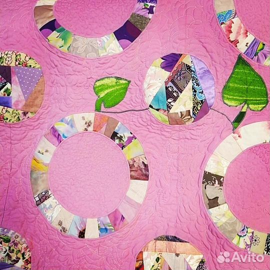 Лоскутное одеяло для девочки