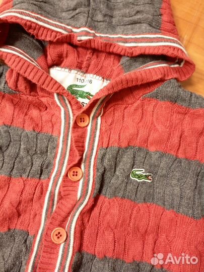 Lacoste кофта с капюшоном 110/116