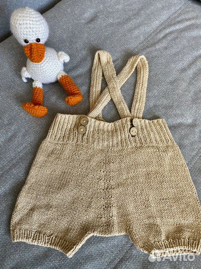 Вязаные шорты