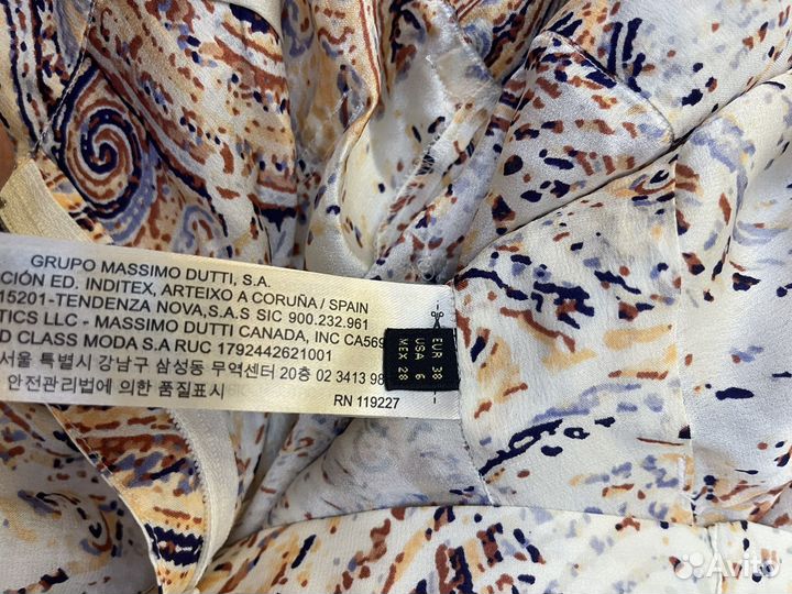 Комбинезон massimo dutti летний шелк