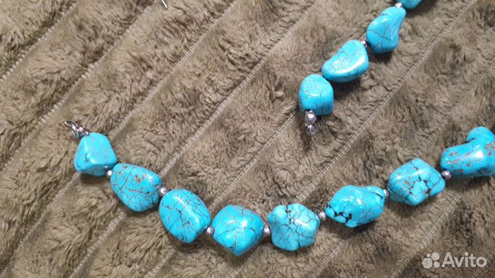 Колье, браслет и серьги