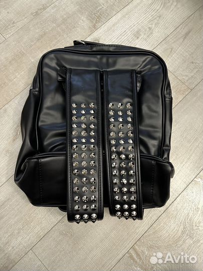 Рюкзак дизайнерский y2k кожаный