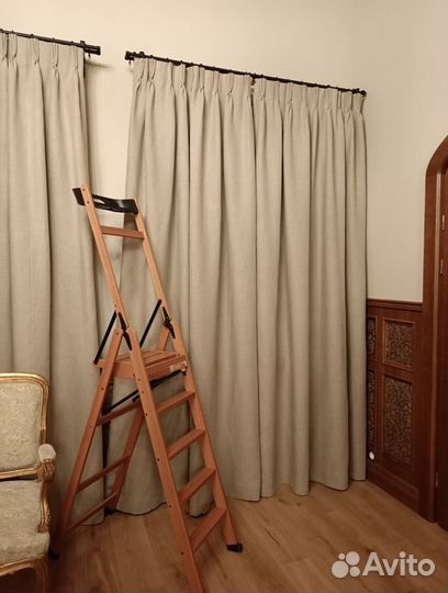 Шторы Натуральный лен