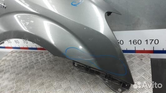 Крыло переднее правое toyota corolla verso 2 (HBR1