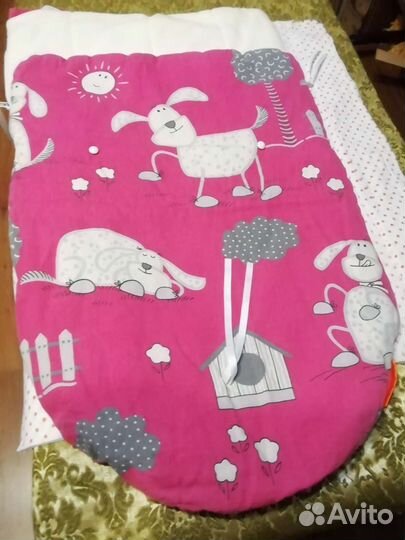 Конверт на выписку для девочки весна