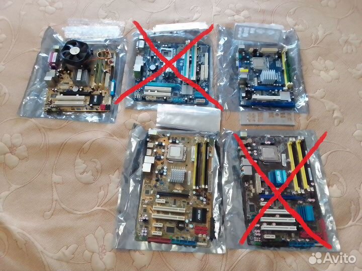 Материнские платы 775, 1155
