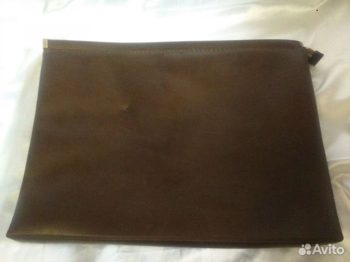 Папка на молнии СССР из кожзама inflot 1974 г