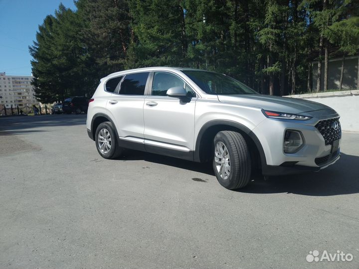 Hyundai Santa Fe 2.4 AT, 2019, 65 840 км