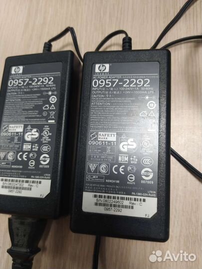 Блок питания HP 24V 1.5A 0957-2292