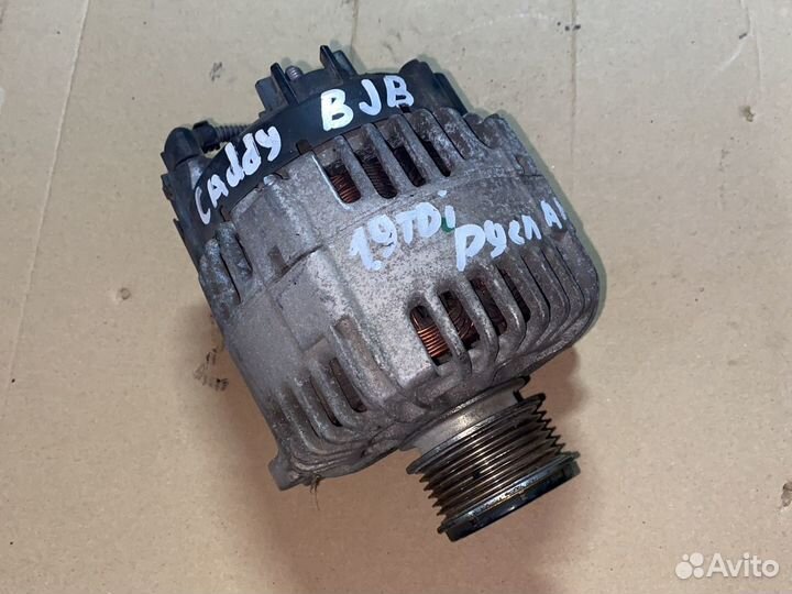 Генератор 06F903023C 1.9tdi VW Caddy, Golf, Touran