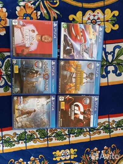 Sony PS4 диски с играми