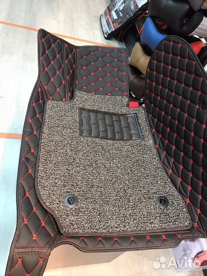 Коврики из Экокожи 3D